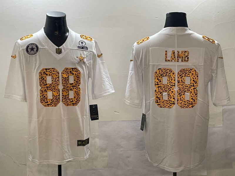 Men Dallas Cowboys #88 Lamb White 2024 Nike Limited NFL Jersey style 01083->dallas cowboys->NFL Jersey